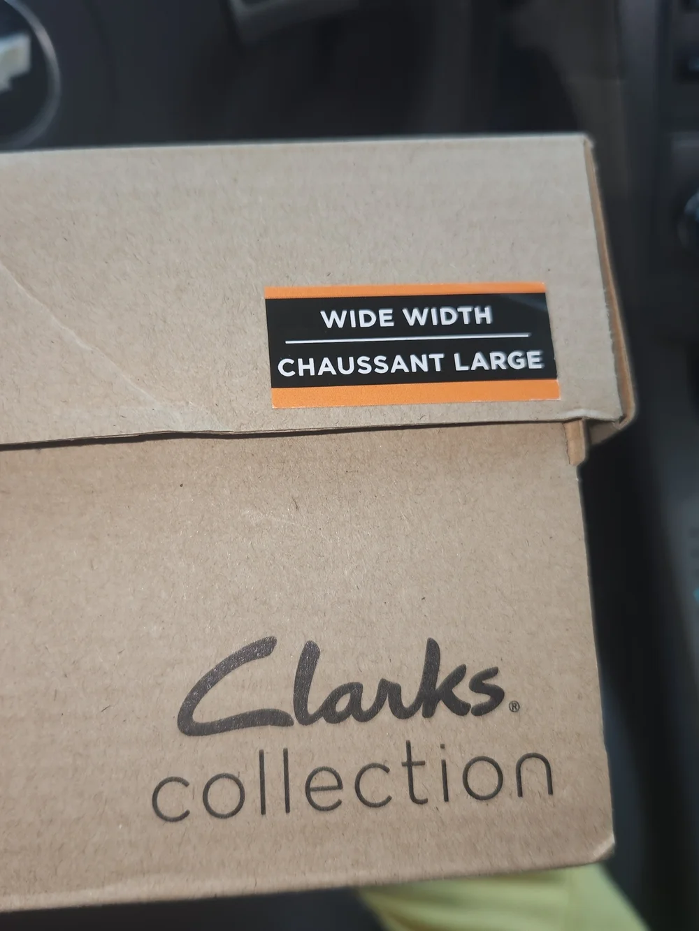 Clarks Open-Toe Navy Wedge 10 Wide Width Bnib